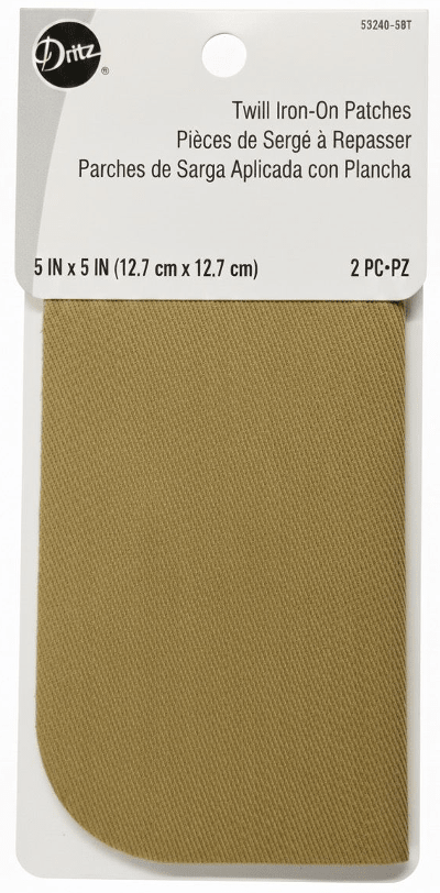 PARCHE TERMOADHESIVO KAHKI (2UN)1