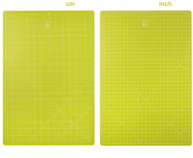 BASE DE CORTE DOBLE CARA VERDE AGUA 60 X 90 CM/24 X 36 PULG.1
