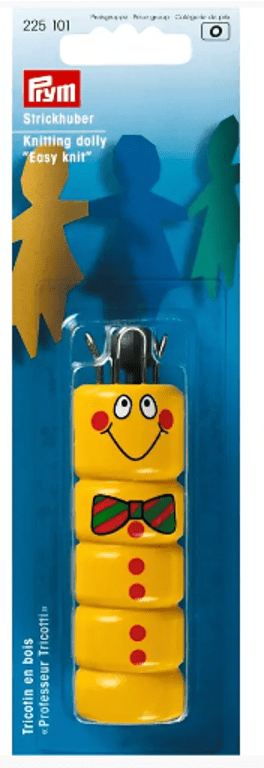 MUÑECO PARA TEJIDO MADERA AMARILLO3
