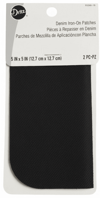 PARCHE TERMOADHESIVO NEGRO (2UN)1