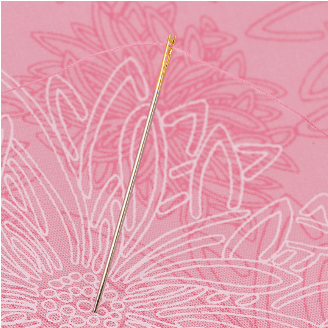 AGUJAS ENHEBRADO FACIL OJO DORADO SURT X 124