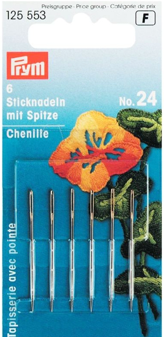 AGUJAS DE BORDAR 24 CON PUNTA (6UN)3