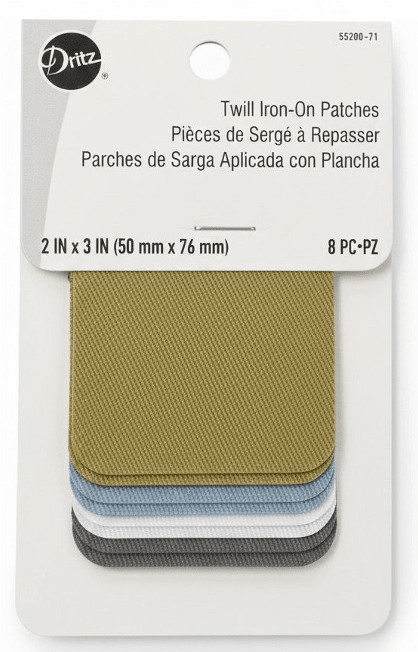 PARCHE TERMOADHESIVO CLARO SURT 5.1 X 7.62CM (8UN)1