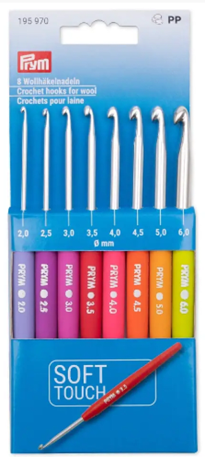 SET CROCHET PRYM SOFT TOUCH LANA (8UN)4