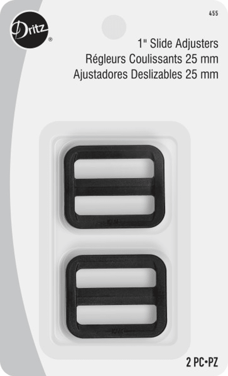 AJUSTADORES DESLIZABLE 25MM NEGRO (2UN)4