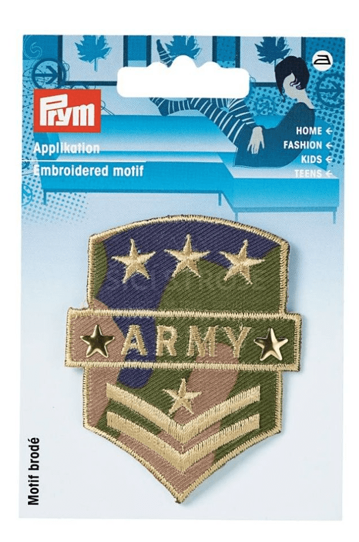 PARCHE TERMOADHESIVO ARMY1