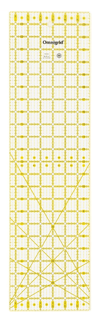 REGLA OMNIGRID 6,5 X 24 PULGADAS2