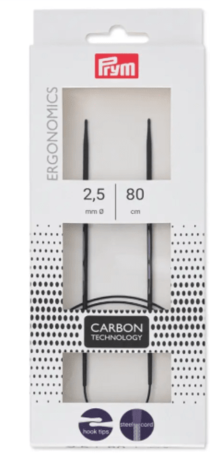 PALILLO CIRCULAR ERGONOMICS CARBONO 80X2.51