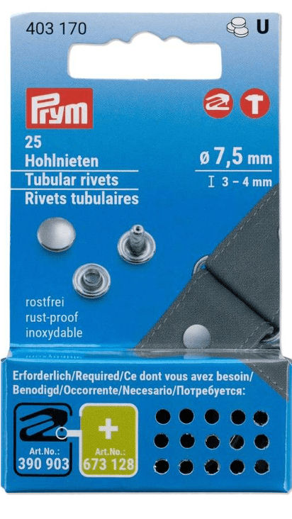 REMACHES TUBULARES 3-4MM PLATEADOS (25PZ)2