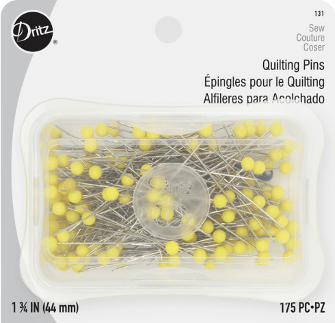 ALFILERES QUILTING CABEZA AMARILLA TAM28 (175 UN)4