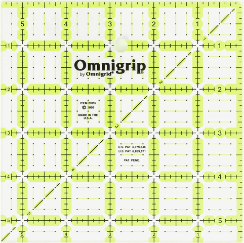 REGLA OMNIGRIP 5,5 X 5,5 PULGADAS2