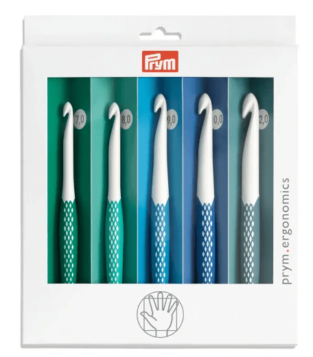 SET CROCHET PRYM ERGONOMICS 7.0-12.0 (5UN)3