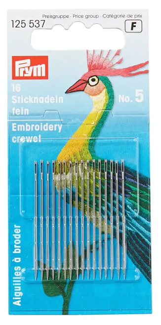 AGUJAS DE BORDAR CREWEL 5 (16UN)1