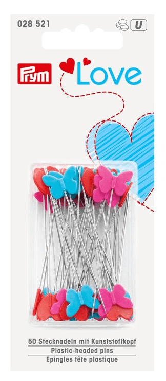 ALFILERES PLANOS PRYM LOVE 50MM (50UN)2