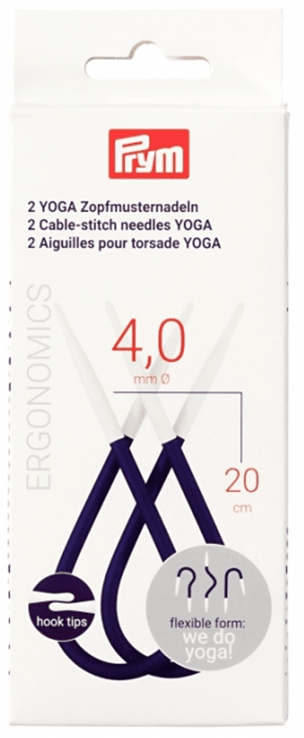 PALILLOS PARA TRENZADO YOGA ERGONOMICS 4,0 MM.3 PALILLOS PARA TRENZADO YOGA ERGONOMICS 4,0 MM.3
