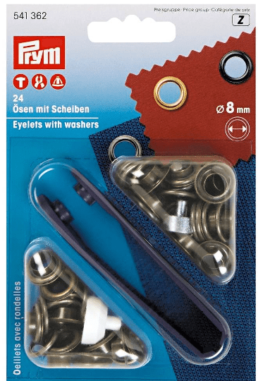 OJALES DE METAL 8MM BRONCE ENVEJECIDO (24PZ)1 OJALES DE METAL 8MM BRONCE ENVEJECIDO (24PZ)1