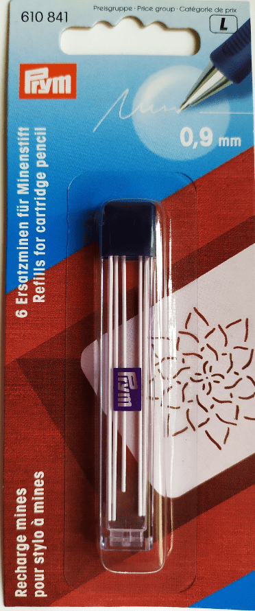 CARTUCHOS DE REPUESTO P/ROTULADOR 0,9MM BLANCO (6UN)1