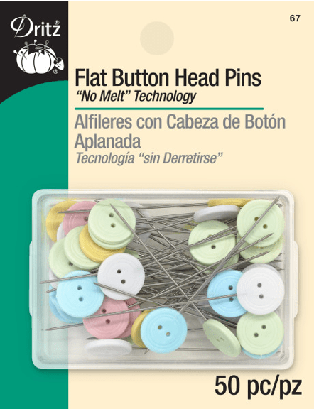ALFILER CABEZA PLANA BOTON- NO MELT(50 UN)4