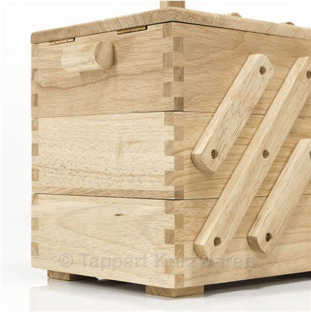 CAJA DE COSTURA MADERA CLARO M3