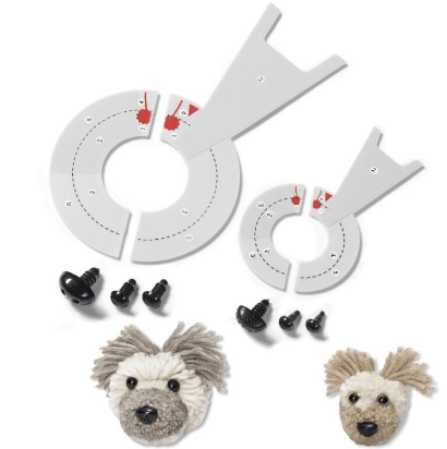PRYM LOVE PLANTILLA PARA POMPON PERRO FIDO1