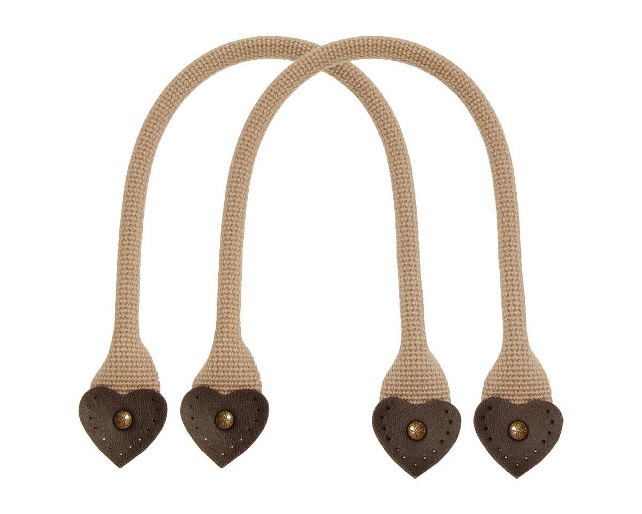 MANGOS PARA BOLSOS CLARA BEIGE/MARRÓN2