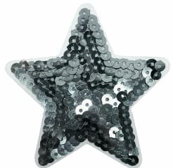 PARCHE TERMOADHESIVO ESTRELLA LENTEJUELA PLATA2