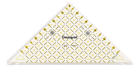 REGLA TRIANGULO RAPIDO 1/2 CUADRADO PULGADAS OMNIGRID BY PRYM1 REGLA TRIANGULO RAPIDO 1/2 CUADRADO PULGADAS OMNIGRID BY PRYM1