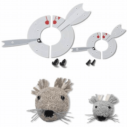 PRYM LOVE PLANTILLA PARA POMPON RATON FREDDY1 PRYM LOVE PLANTILLA PARA POMPON RATON FREDDY1