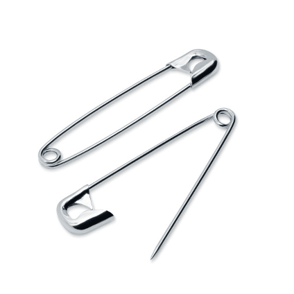 ALFILERES DE GANCHO FRAZADA 7,6CM (2UN)2
