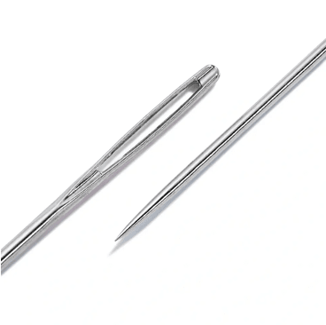 AGUJAS DE BORDAR 18 CON PUNTA (6UN)2 AGUJAS DE BORDAR 18 CON PUNTA (6UN)2