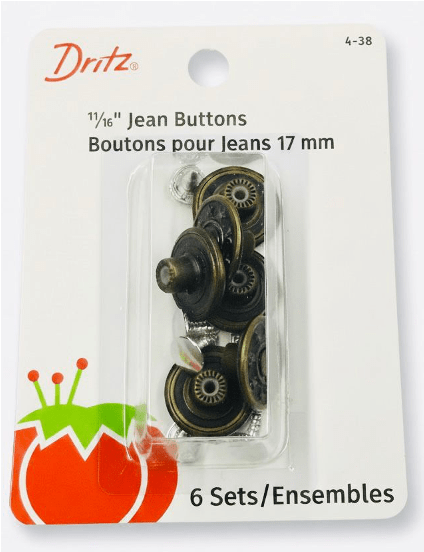 BOTONES PARA JEANS  SIN COSTURA (6UN)1