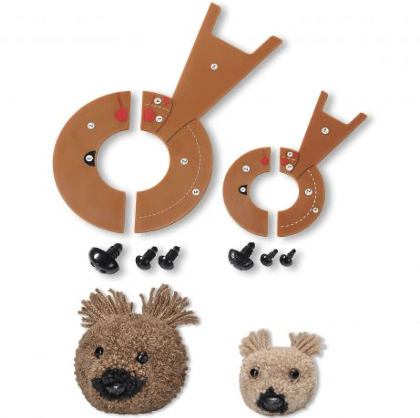 PRYM LOVE PLANTILLA PARA POMPON OSO CHARLIE1 PRYM LOVE PLANTILLA PARA POMPON OSO CHARLIE1