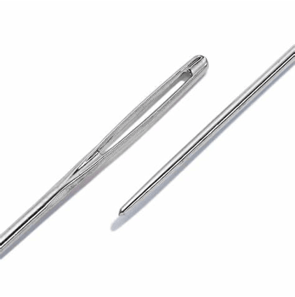 AGUJAS DE BORDAR 24-26 SIN PUNTA (6UN)2