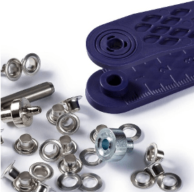 OJALES DE METAL 4MM PLATEADO (50PZ)2 OJALES DE METAL 4MM PLATEADO (50PZ)2