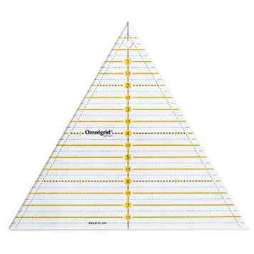 REGLA PATCHWORK TRIANGULO MULTI 8 PULG. OMNIGRID BY PRYM2