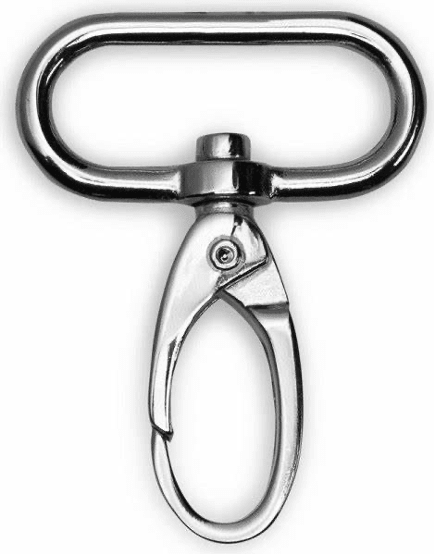 MOSQUETÓN 30X45MM PLATEADO (1UN)2