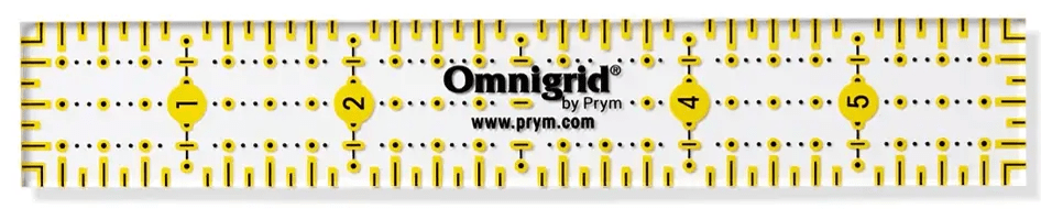 REGLA UNIVERSAL 1 X 6´´ OMNIGRID BY PRYM2 REGLA UNIVERSAL 1 X 6´´ OMNIGRID BY PRYM2