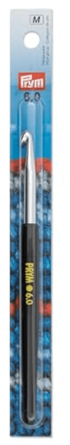 CROCHET 14CM/6.0MM MANGO SUAVE PLATEADO2