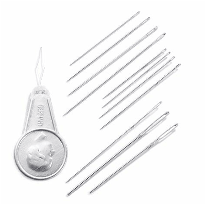 AGUJAS SURT. COMBI CARD P/COSER/SURZ/BORD + ENHEBRADOR (50UN)1