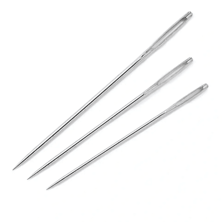 AGUJAS DE BORDAR 18 CON PUNTA (6UN)1 AGUJAS DE BORDAR 18 CON PUNTA (6UN)1
