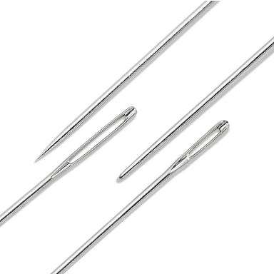 AGUJAS FINAS DE BORDADO Y MOSTACILLAS SURT. (25UN)1