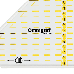 REGLA TRIANGULO RAPIDO 1/4 CUADRADO PULGADAS OMNIGRID BY PRYM3