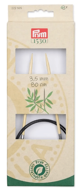 PALILLO CIRCULAR PRYM BAMBU 80 CMS X 2.5 - 10.0 MM4