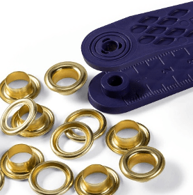 OJALES DE METAL 8MM DORADO (24PZ)1