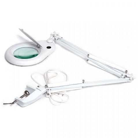 LUPA CON LAMPARA LED Y ABRAZADERA1