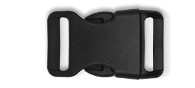 HEBILLA BOLSOS 1,91 CM (2UN) NEGRO1
