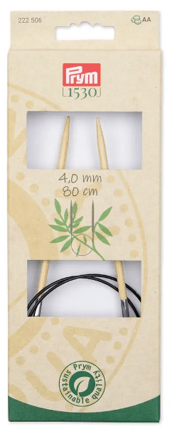 PALILLO CIRCULAR PRYM BAMBU 80 CMS X 2.5 - 10.0 MM5