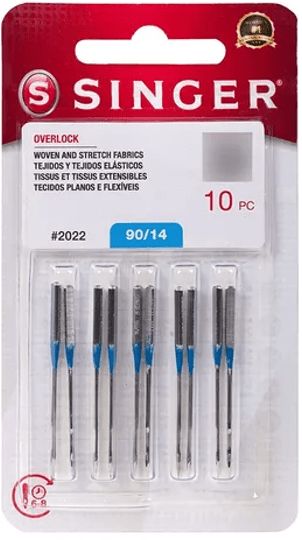 AGUJAS OVERLOCK UNIVERSAL 90/14 (10UN)2