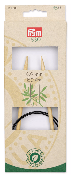 PALILLO CIRCULAR PRYM BAMBU 80 CMS X 2.5 - 10.0 MM7