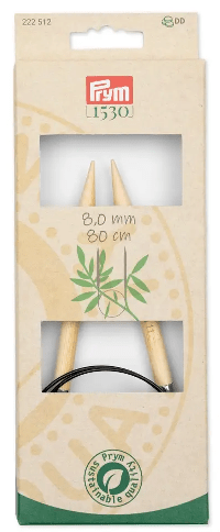 PALILLO CIRCULAR PRYM BAMBU 80 CMS X 2.5 - 10.0 MM9